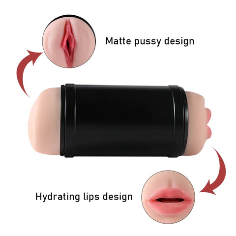 P906- Matte Pussy And Hydrating Lip Desing-Male Masturbator