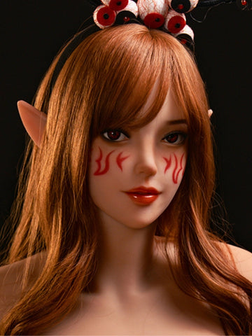 H1105 SE TPE Sex Doll Head | SE Doll Head