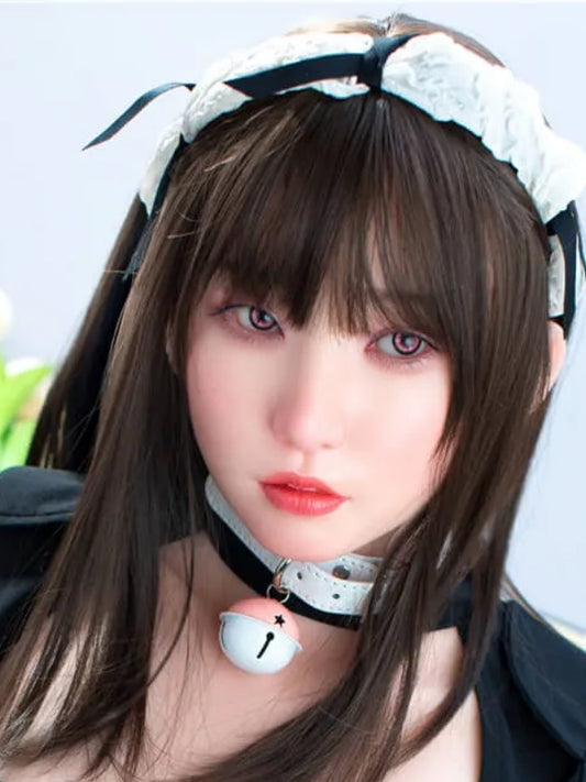 H788 Sex Doll Head-Silicone-Your little slave【Irontech Doll Head】