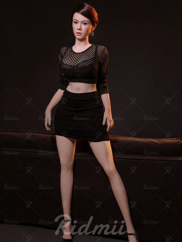 F8532-158cm/32kg Silicone ROS Head TPE Body Full Size Adult Sex Doll  Aidra| Ridmii