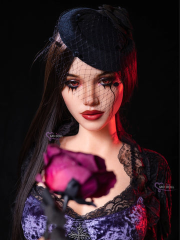 F8211-168cm/5ft5-36.5kg E Cup M44 Silicone Life Size Sex Doll | MD Doll