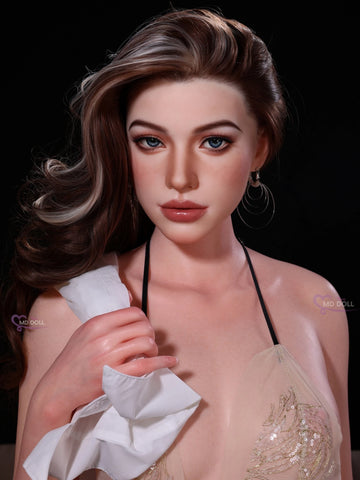 F6301-166cm/5ft5-39.5kg D Cup Life size Silicone Realistic Sex Doll  | MD Doll