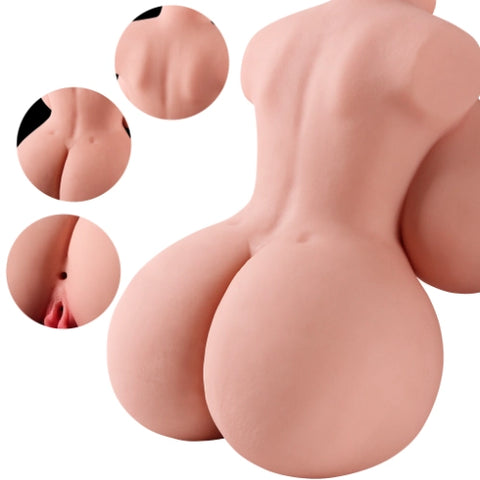 T248-3.5kg(7.72lbs)Big Tits&Boobs mini Sex Doll Torso|QSX