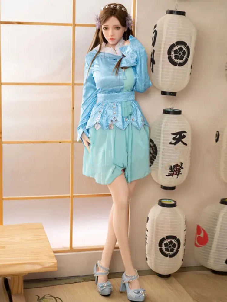 F5036-170cm/5ft6 D Cup Rita Asian Silicone Sex Doll｜JX Doll