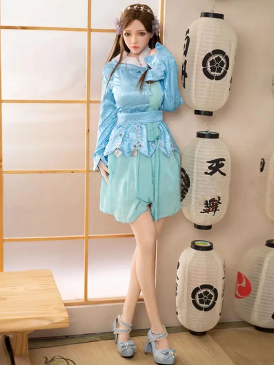 F5036-170cm/5ft6 D Cup Rita Asian Silicone Sex Doll｜JX Doll