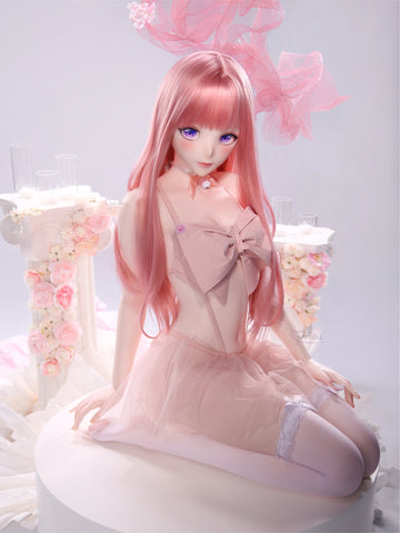 F5344-159cm/5ft22-27kg A Cup Small Breasts Anime Silicone Sex Doll Realistic Skin Texture | MD Doll