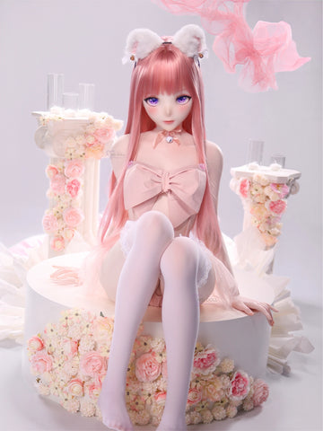 F5344-159cm/5ft22-27kg A Cup Small Breasts Anime Silicone Sex Doll Realistic Skin Texture | MD Doll