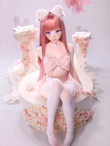 F5344-159cm/5ft22-27kg A Cup Small Breasts Anime Silicone Sex Doll Realistic Skin Texture | MD Doll