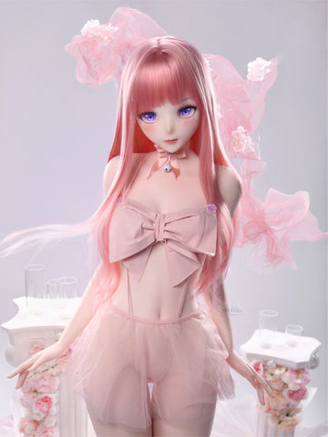 F5344-159cm/5ft22-27kg A Cup Small Breasts Anime Silicone Sex Doll Realistic Skin Texture | MD Doll