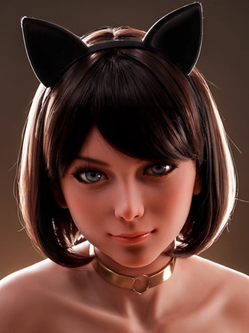 H1035  Silicone Sex Doll Head丨Aibei Doll Head