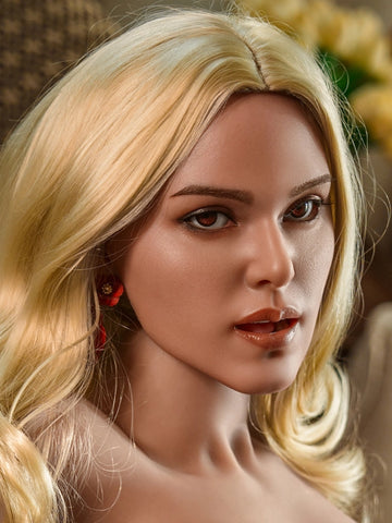 H1049 ROS Silicone Sex Doll Head丨Aibei Doll Head