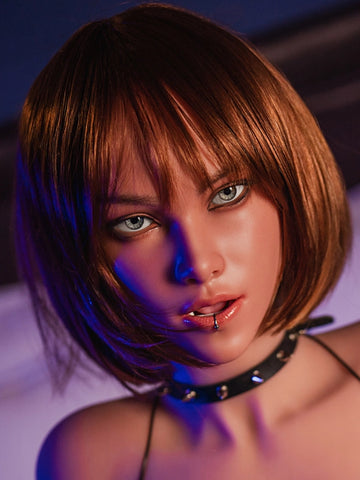 H1050 ROS Silicone Sex Doll Head丨Aibei Doll Head