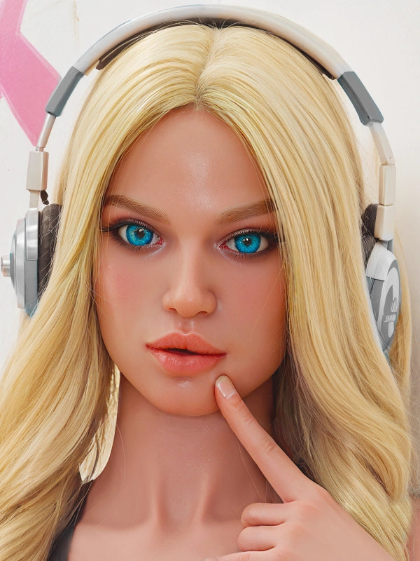 H1028  Silicone Sex Doll Head丨Aibei Doll Head