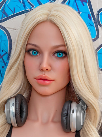 H1028  Silicone Sex Doll Head丨Aibei Doll Head