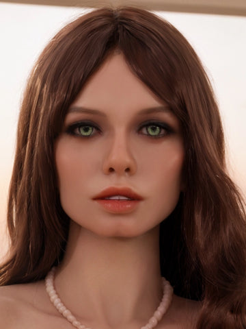 H1030  Silicone Sex Doll Head丨Aibei Doll Head