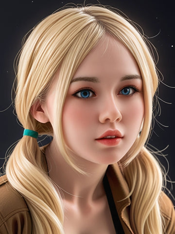 H1031  Silicone Sex Doll Head丨Aibei Doll Head