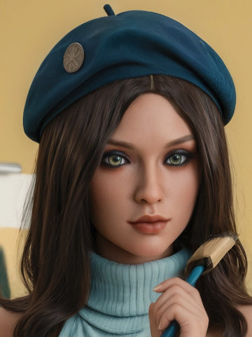 H1032  Silicone Sex Doll Head丨Aibei Doll Head