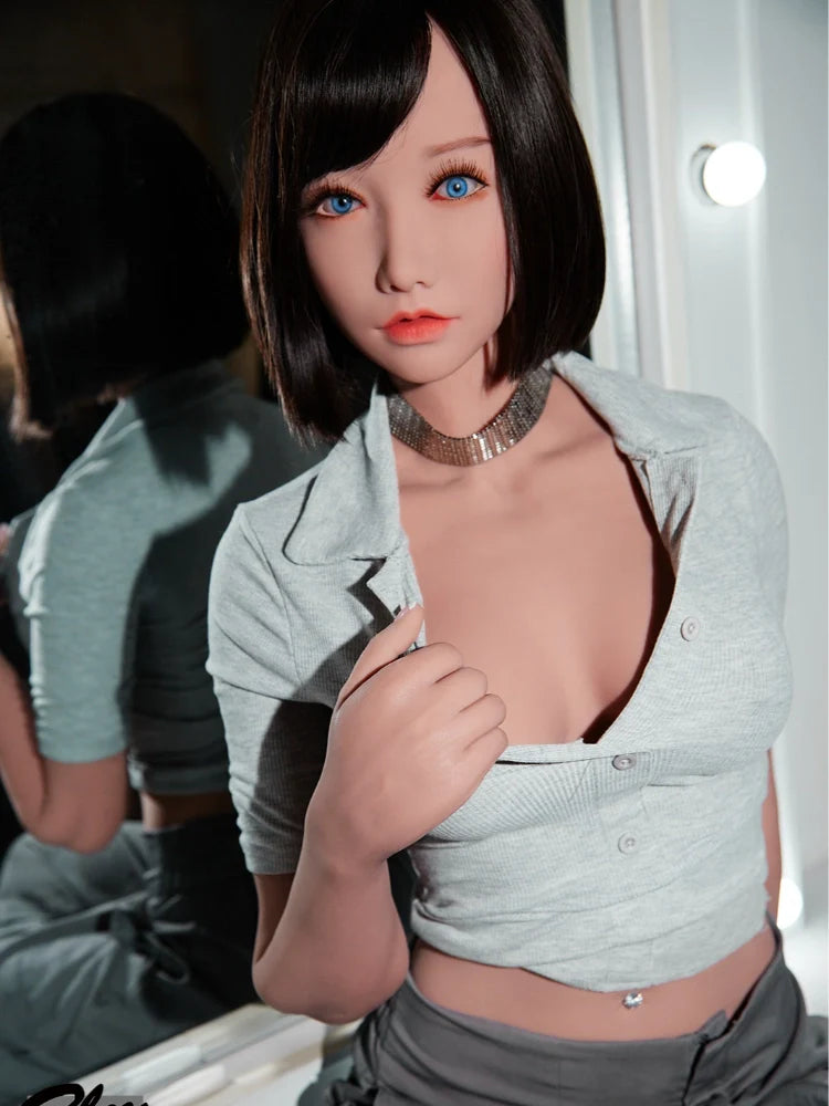 F1509-158cm(5ft2)-38.5kg D Cup Fukada Asian Silicone Head Sex Doll|Climax Doll