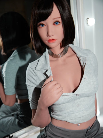 F1508-158cm(5ft2)-38.5kg D Cup Fukada Asian Silicone Head Sex Doll|Climax Doll