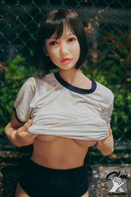 F1510-158cm(5ft2) D Cup Silicone Head Sex Doll - Fukada(Exercise)