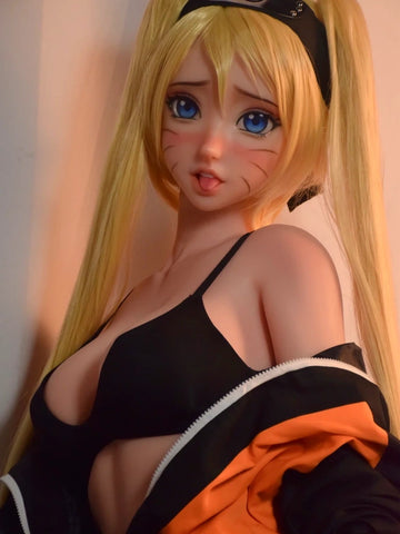 F1530-Elsa Babe-165cm/5ft4 Búp bê tình dục Anime gợi cảm bằng silicon đầy đủ 