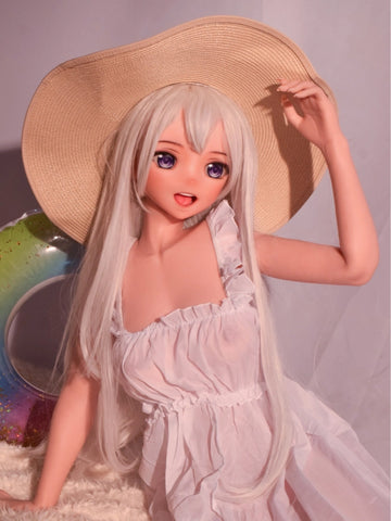 F8036-150cm/5ft-27.5kg Silicone  Anime Japanese Sex doll | Elsa Babe