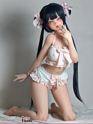 F8043-150cm/5ft-27.5kg Silicone  Anime Hentai Sex Doll | Elsa Babe