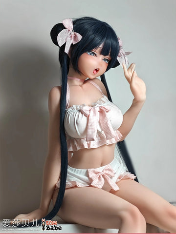 F8043-150cm/5ft-27.5kg Silicone  Anime Hentai Sex Doll | Elsa Babe