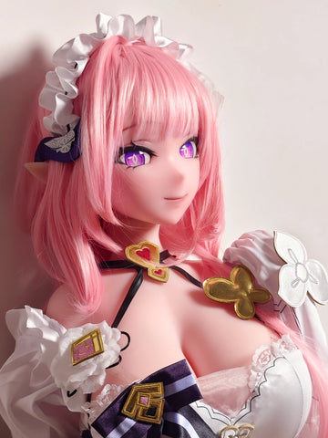 F8123-150cm/5ft-27.5kg Silicone  Anime Hentai Sex Doll | Elsa Babe
