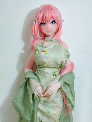 F9242-150cm/5ft-27.5kg Silicone Head Anime Life Size Sex Doll | Elsa Babe