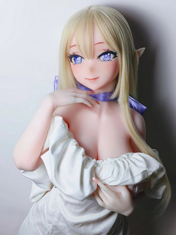 F5300-151cm/4ft11-29kg Silicone Hentai Sex Dolls Anime Full Size Sex Doll| Elsa Babe