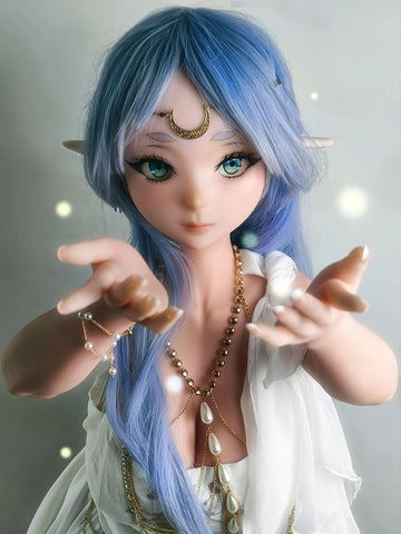 F8045-150cm/5ft-27.5kg Silicone  Anime Hentai Sex Doll | Elsa Babe