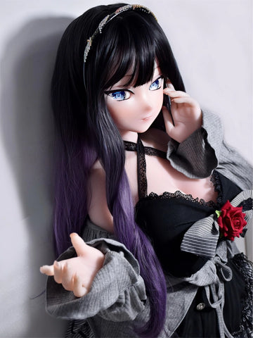 F7653-150cm/5ft-27.5kg Anime Hentai Silicone Head Life Sized Sex dolls | Elsa Babe