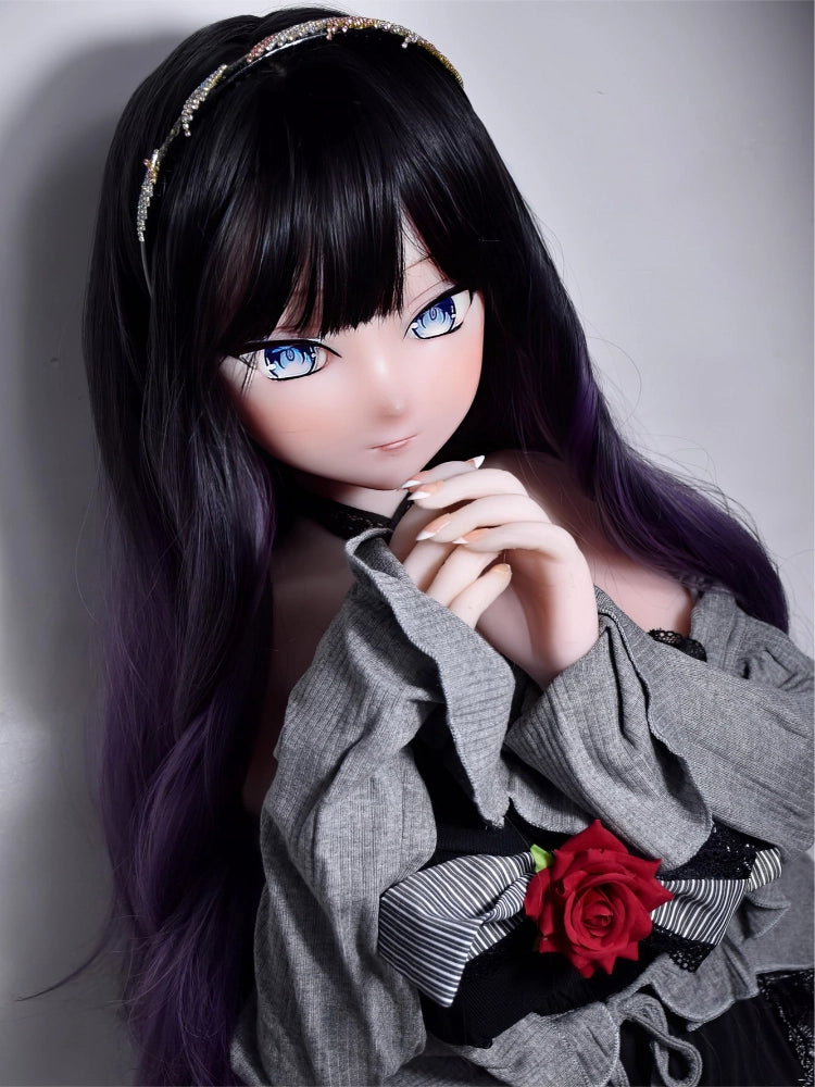 F7653-150cm/5ft-27.5kg Anime Hentai Silicone Head Life Sized Sex dolls | Elsa Babe