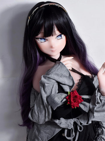 F7653-150cm/5ft-27.5kg Anime Hentai Silicone Head Life Sized Sex dolls | Elsa Babe