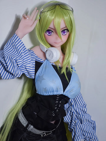 F5562-150cm/5ft-27.5kg Hentai Anime Silicone Sex Doll | Elsa Babe