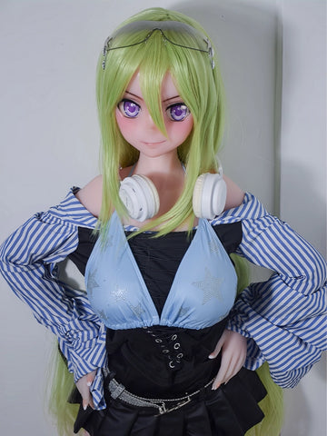 F5562-150cm/5ft-27.5kg Hentai Anime Silicone Sex Doll | Elsa Babe