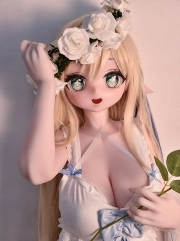 F8047-150cm/5ft-27.5kg Silicone  Anime Hentai Sex Doll | Elsa Babe