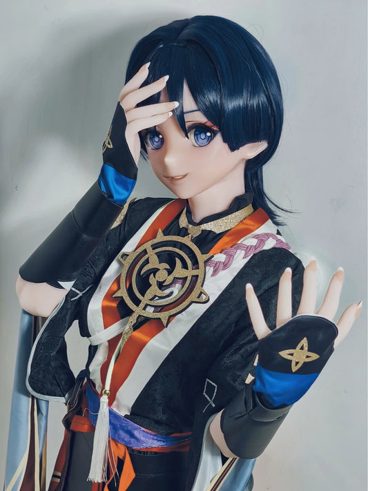 F5598-150cm/5ft-27.5kg Real Life Size Anime Silicone Femboy Sex Doll | Elsa Babe