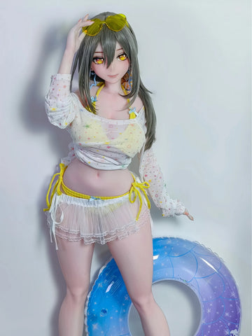 F9414-151cm/4ft11-29kg Silicone Anime Hentai Sex Doll | Elsa Babe