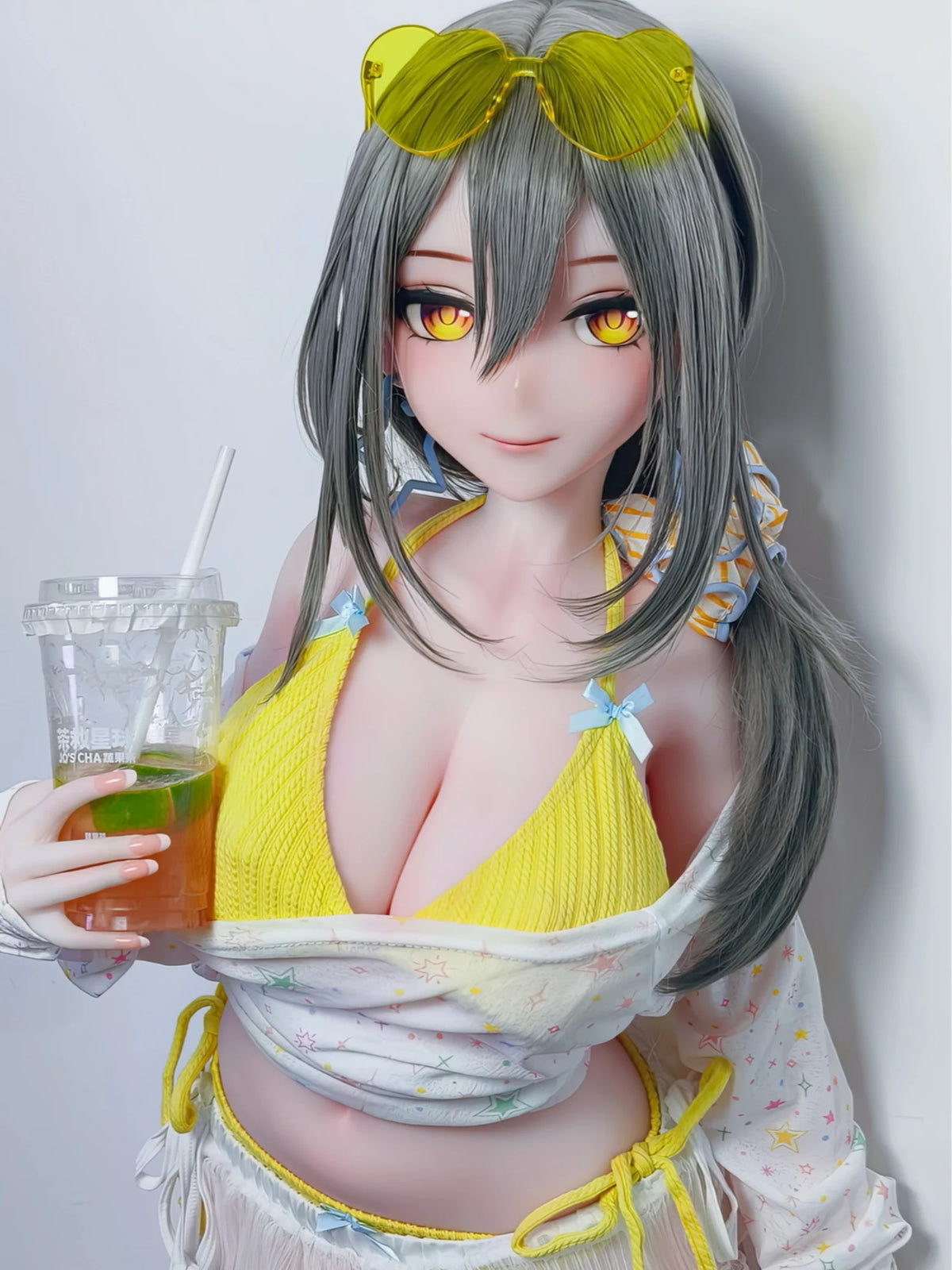 F9414-151cm/4ft11-29kg Silicone Anime Hentai Sex Doll | Elsa Babe