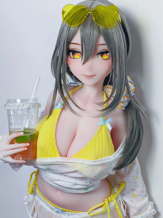 F9414-151cm/4ft11-29kg Silicone Anime Hentai Sex Doll | Elsa Babe