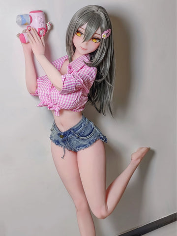 F8205-150cm/5ft-27.5kg  Silicone Anime Sex Doll | Elsa Babe