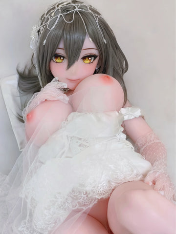 F9213-150cm/5ft-27.5kg Anime Hentai Silicone Lifesize Sex Doll | Elsa Babe