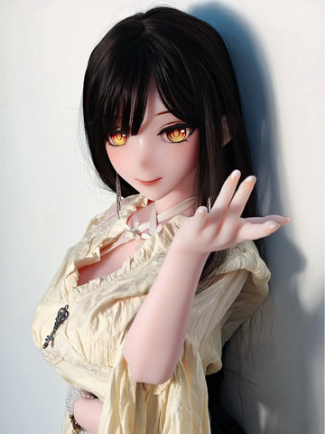 F8500-150cm/5ft-27.5kg Silicone Head Anime Life Sized Sex Hentai doll | Elsa Babe