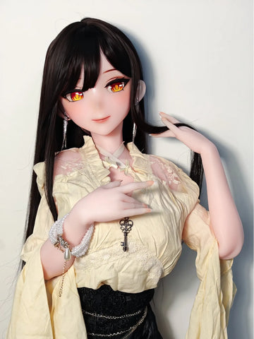 F8500-150cm/5ft-27.5kg Silicone Head Anime Life Sized Sex Hentai doll | Elsa Babe