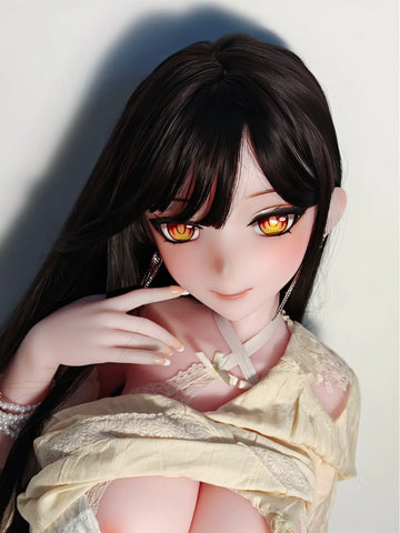 F8500-150cm/5ft-27.5kg Silicone Head Anime Life Sized Sex Hentai doll | Elsa Babe