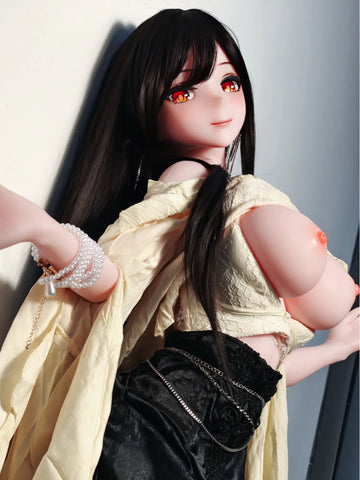 F8500-150cm/5ft-27.5kg Silicone Head Anime Life Sized Sex Hentai doll | Elsa Babe