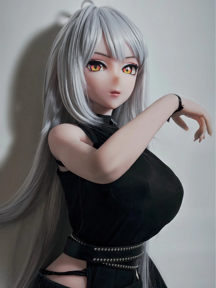 F8148-150cm/5ft-27.5kg Full Silicone Anime Futa Sex Doll | Elsa Babe