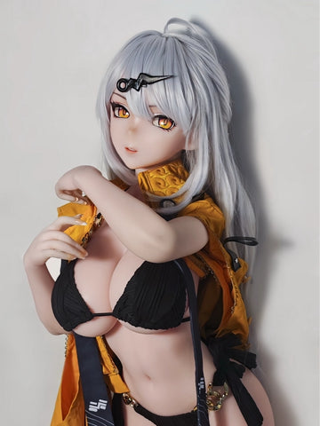 F8212-150cm/5ft-27.5kg  Silicone Anime Sex Doll | Elsa Babe